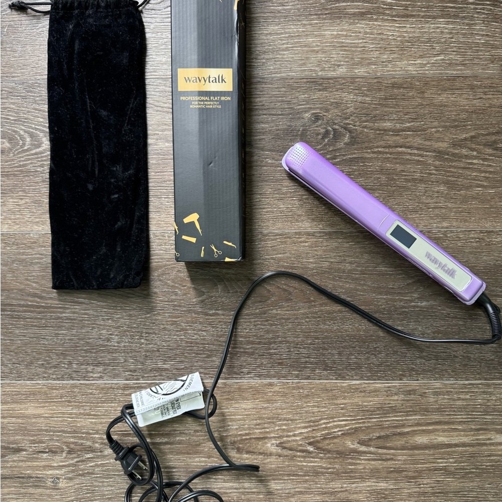 Wavytalk Purple Flat Iron
